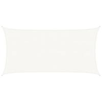 Zonnezeil 160 g/m 2,5x5 m HDPE wit - thumbnail