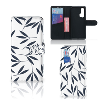 Honor 20 Pro Hoesje Leaves Blue - thumbnail
