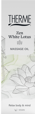 Therme Zen White Lotus Massage Oil 125ml Therme Zen White Lotus Massage Oil 125ml