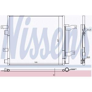 Condensor, airconditioning 940536 Condensor, airconditioning 940536