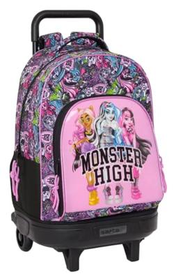 Schoolrugzak Monster High Drama Multicolour 33 x 45 x 22 cm