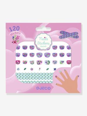 60 nagelstickers - DJECO rozen