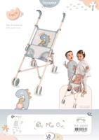 Poppenwagen Decuevas Coco 48 cm 28 x 42 x 56 cm - thumbnail