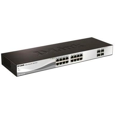 DGS-1210-20  - 20-Port Gigabit Switch Layer 2 managed, DGS-1210-20