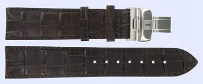 Horlogeband Tissot T600013500 Leder Donkerbruin 20mm Horlogeband Tissot T600013500 Leder Donkerbruin 20mm