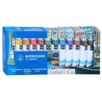 Aquarelverf, 12st. Aquarelverf, 12st.