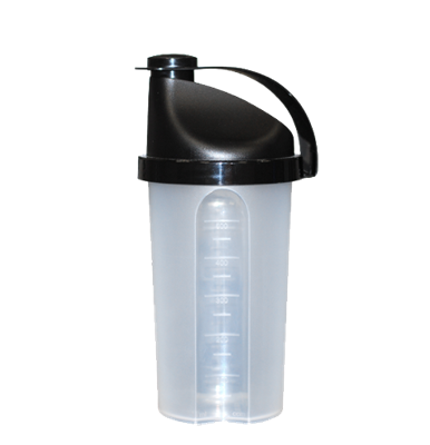 Shakebeker 700ml - BPA-vrij - Lekvrij ontwerp - Compartiment - PerfectBody