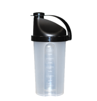 Shakebeker 700ml - BPA-vrij - Lekvrij ontwerp - Compartiment - PerfectBody - thumbnail