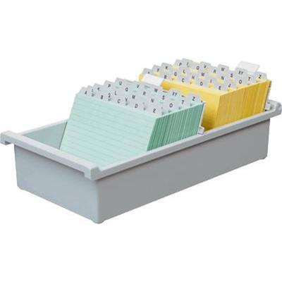 HAN 954-0-11 954-0-11 Kaartenbak Lichtgrijs Aantal kaarten (max.): 1.300 kaarten DIN A4 liggend