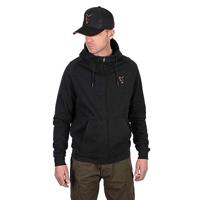 Fox Collection Lightweight Hoody Black & Orange Large - thumbnail