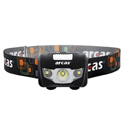 Arcas 7 Modi 5W Hoofdlamp LED werkt op batterijen 160 lm Arcas 7 Modi 5W Hoofdlamp LED werkt op batterijen 160 lm