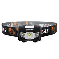 Arcas 7 Modi 5W Hoofdlamp LED werkt op batterijen 160 lm - thumbnail