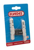 Elvedes Remblokset v-brake 72 mm - wit (op kaart) - thumbnail