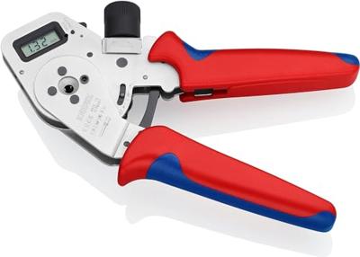 Knipex 97 52 63 DG Vierdoornkrimptang voor gedraaide contacten 195mm