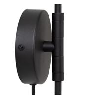 Lucide MILNE - Wandlamp - LED Dimb. - 2x8W 2700K - Zwart - thumbnail