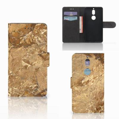 Nokia 7 | Bookcase | Marmer Creme Nokia 7 | Bookcase | Marmer Creme