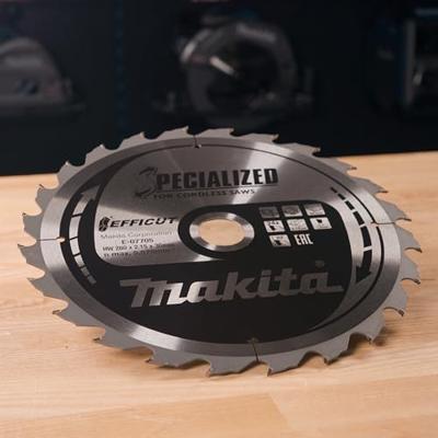 Makita E-07705 Cirkelzaagblad 260 x 30 x 2.15 mm Aantal tanden: 24 1 stuk(s) - thumbnail