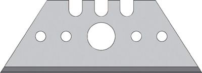 Promat/Tecwerk Trapeziummes | L52xB18,7xS0,65mm | met perforatie | 50 stuks / dispenser - 4000817883 Promat/Tecwerk Trapeziummes | L52xB18,7xS0,65mm | met perforatie | 50 stuks / dispenser - 4000817883