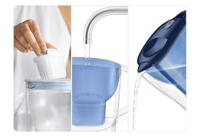 Brita Aluna Waterfilterkan 2.4L Blauw/Transparant - thumbnail