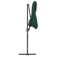 Tuin Cantilever Parasol met slot Groen 372 x 198 x 253 cm - thumbnail