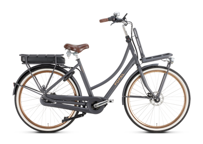 Popal Daily Dutch Prestige E 28 Inch 47 cm Dames 7V Hydraulische schijfrem Petrolblauw