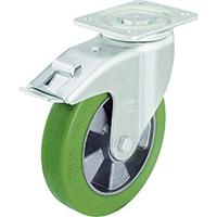Blickle LH-ALST 100K-1-FI Zwenkwiel met rem Wieldiameter: 100 mm Draagvermogen (max.): 320 kg 1 stuk(s) - thumbnail