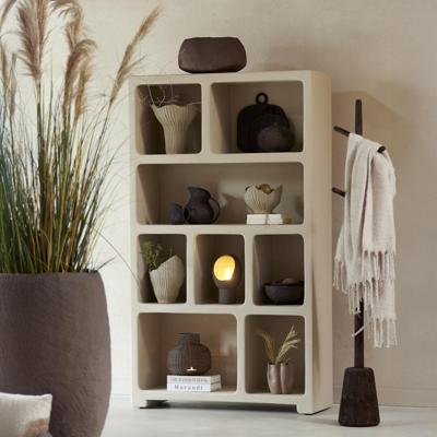 Light & Living Vakkenkast 'Nahua' 190 x 110cm, kleur Beige Light & Living Vakkenkast 'Nahua' 190 x 110cm, kleur Beige