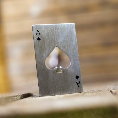 Schoppen Aas Flesopener Schoppen Aas Flesopener