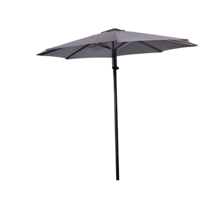 Libra parasol push up 300cm rond grijs Libra parasol push up 300cm rond grijs