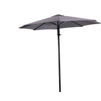 Libra parasol push up 300cm rond grijs - thumbnail
