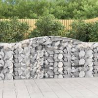 Schanskorven 25 st gewelfd 400x50x100/120 cm ijzer - thumbnail