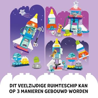 LEGO DUPLO 3-in-1 ruimteavontuur 10422 - thumbnail