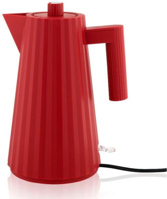 Alessi Plissé Waterkoker 1,7 l rood Alessi Plissé Waterkoker 1,7 l rood