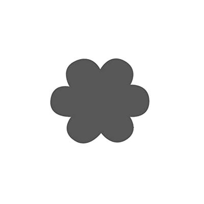 Vaessen Creative • figuurpons bloem clio jumbo+