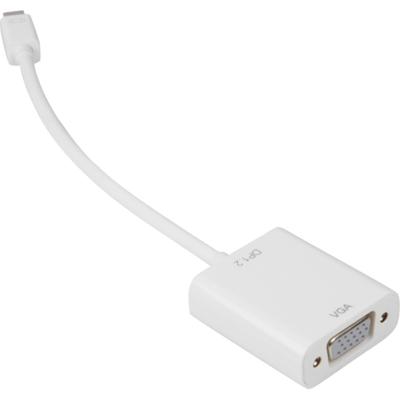Sharkoon adapter mini displayport --> vga, 15cm (wit)
