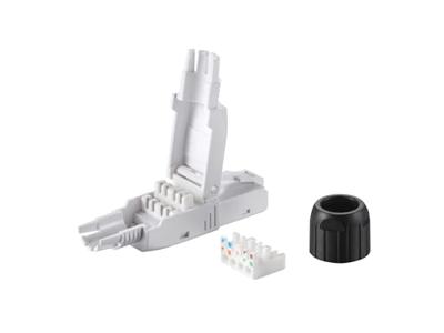 Equip 121162 kabel-connector RJ-45 Zwart, Wit Equip 121162 kabel-connector RJ-45 Zwart, Wit