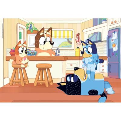 Clementoni legpuzzel - bluey in de keuken, 104st.