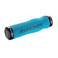 Ritchey wcs ergo true grip handvatten lock-on, blauw/turquoise - thumbnail