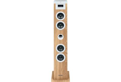 Thomson DS121CD Bluetooth-mediatoren met witte cd-speler