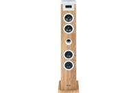 Torenluidspreker - THOMSON - Bluetooth/CD/USB/SD - Wit/Hout - 60W - FM Radio - thumbnail