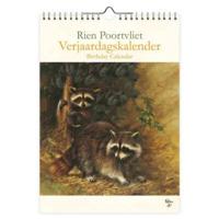 Rien Poortvliet Natuur Wasberen A4 Verjaardagskalender - thumbnail