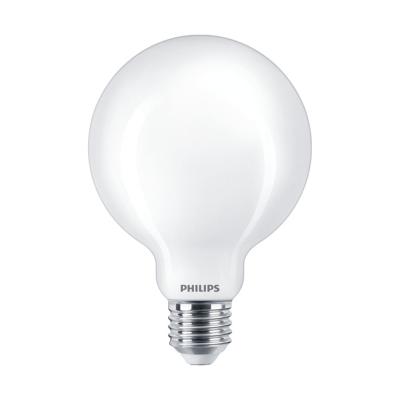 Philips LED Globe Mat - 60 W - E27 - warmwit licht