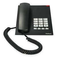 Profoon TX-310 Telefoonkabel, zwart - thumbnail