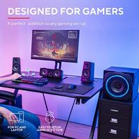 Trust GXT 658 Tytan 5.1 PC-luidsprekers Kabelgebonden 90 W Zwart - thumbnail