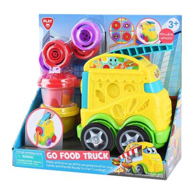 Playgo foodtruck kleiset - 2 kleipotjes Playgo foodtruck kleiset - 2 kleipotjes