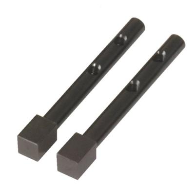 KS Tools 450.0197 Vierkante adapter, 10 mm, verpakking van 2 stuks, gebruineerd