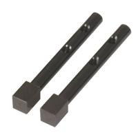 KS Tools 450.0197 Vierkante adapter, 10 mm, verpakking van 2 stuks, gebruineerd - thumbnail