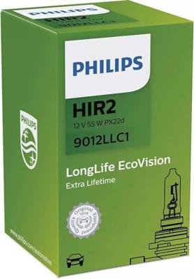 Philips Hoofdlamp car lamp hir2 12v/55w longlife