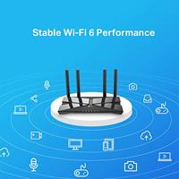TP-Link Next-Gen Wi-Fi 6 AX1500 Mbps Gigabit Dual Band Wireless Cable Router, OneMesh Supported, Triple-Core CPU, Ideal for Gaming Xbox/PS4/Steam and 4K, Compatible with Alexa (Archer AX10) - thumbnail