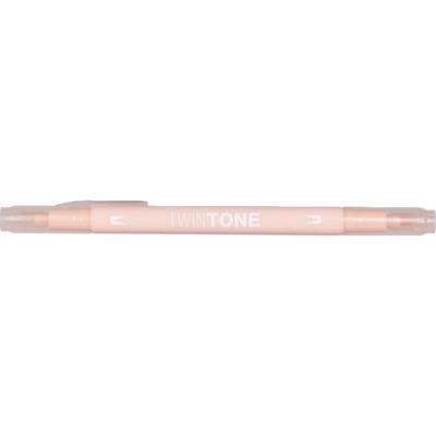 Tombow • twintone dual-tip brushpen coral pink